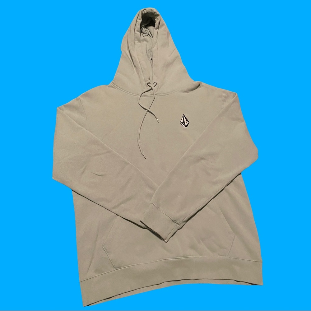 Light Blue Volcom Hoodie Large